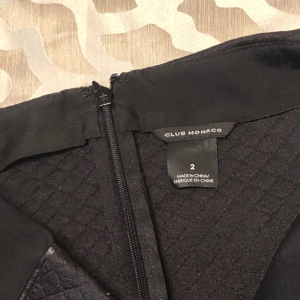 Club Monaco Quilted Mini Skirt - Picture 4 of 4